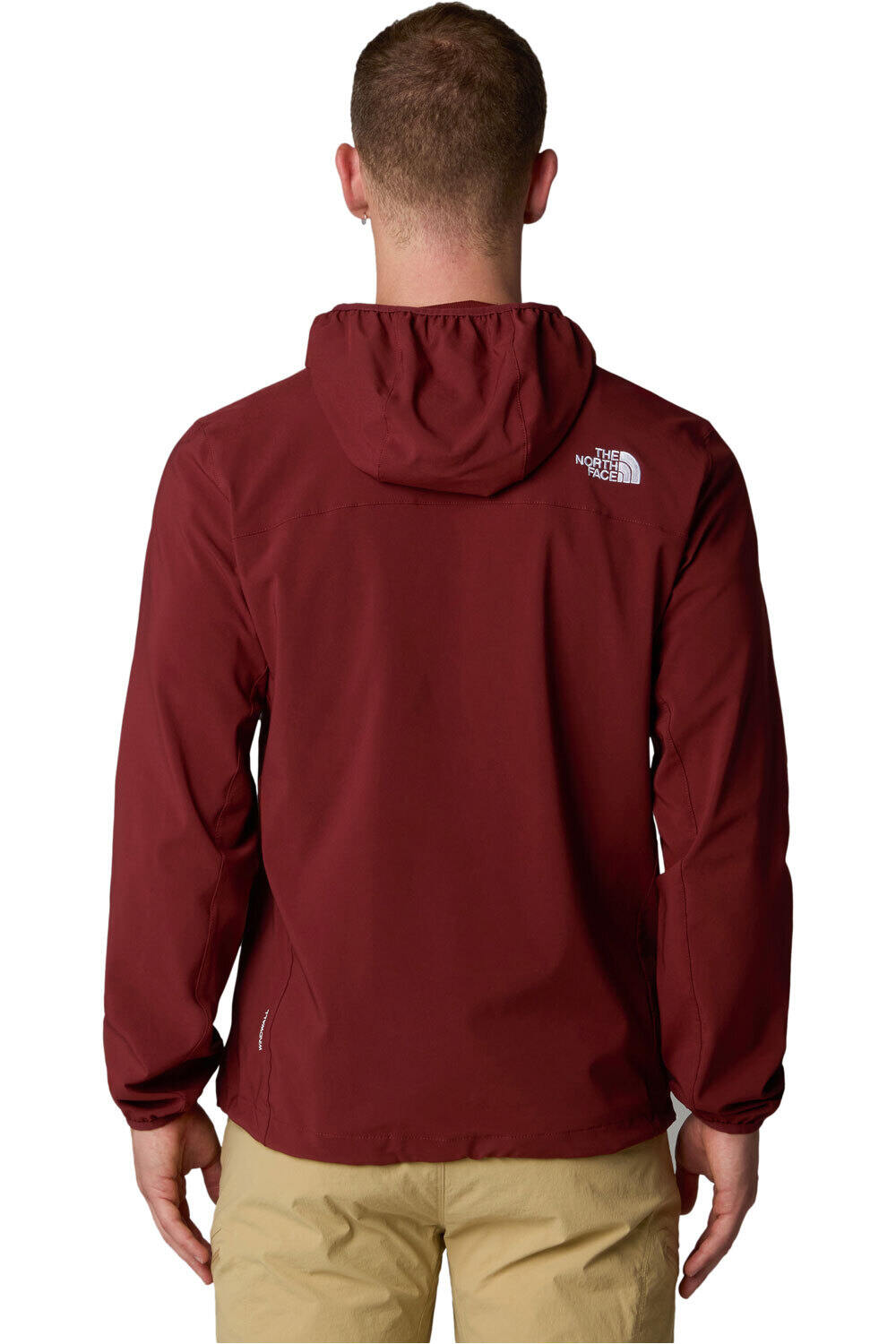 The North Face chaqueta softshell hombre M NIMBLE HOODIE vista trasera