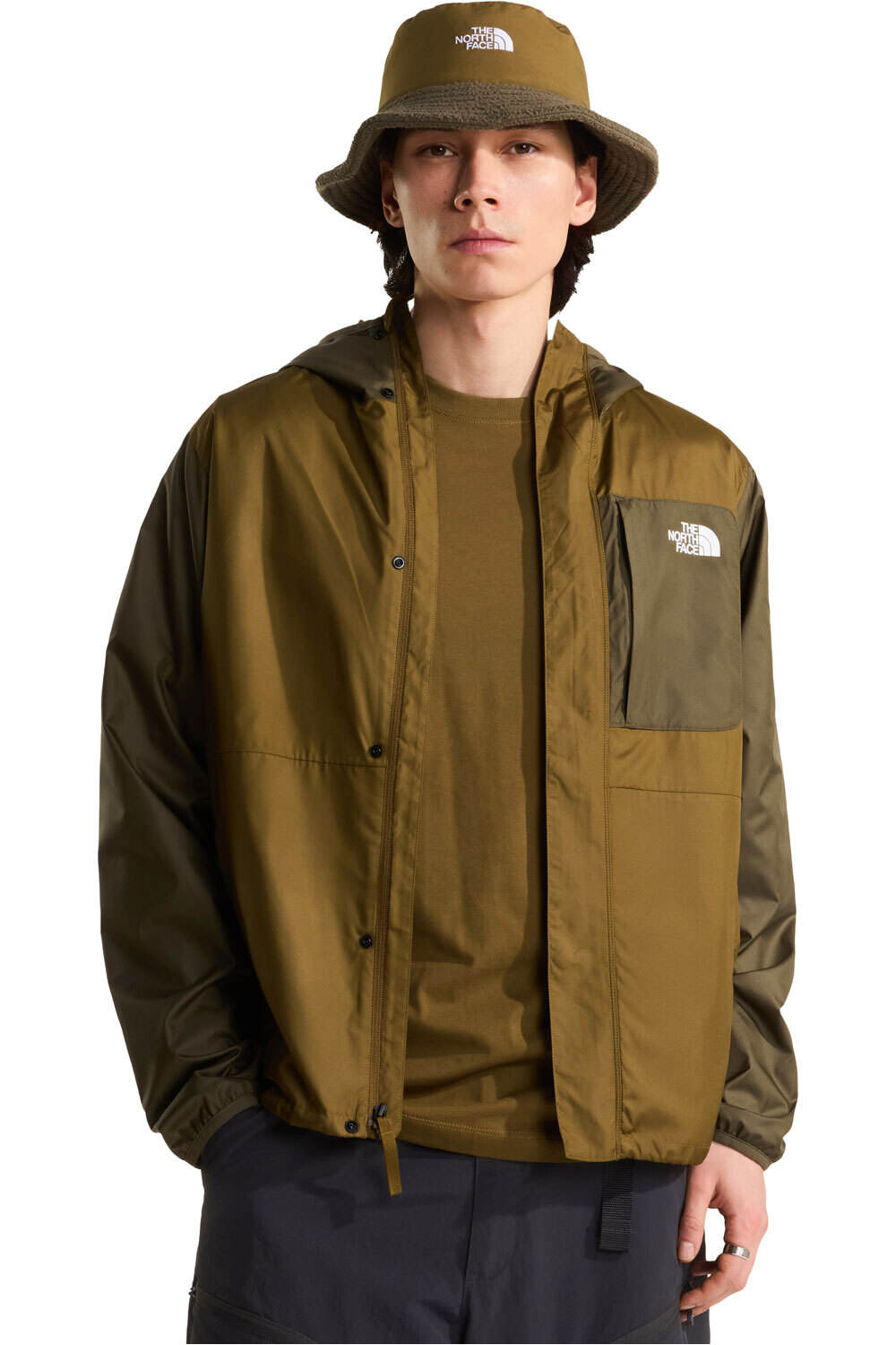 The North Face chaqueta softshell hombre M NUKETO WIND JACKET vista detalle