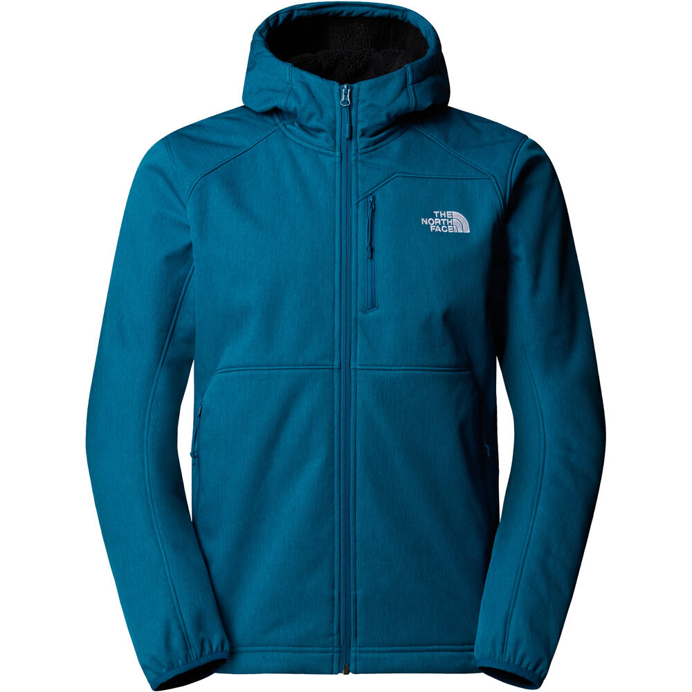 The North Face chaqueta softshell hombre M QUEST HOODED SOFTSHELL vista frontal