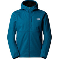 The North Face chaqueta softshell hombre M QUEST HOODED SOFTSHELL vista frontal