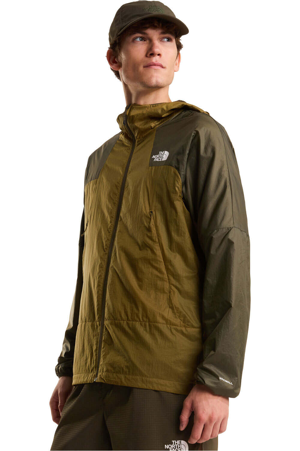 The North Face chaqueta softshell hombre M RIDGELITE FUTUREFLEECE WIND JACKET vista frontal