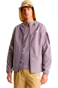 The North Face chaqueta softshell hombre M TEK APPROACH FUTUREFLEECE HOODED JACKE vista detalle