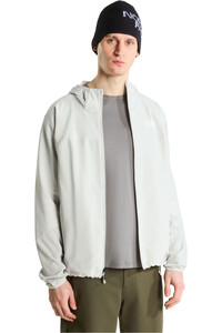 The North Face chaqueta softshell hombre M TEK APPROACH FUTUREFLEECE HOODED JACKE vista detalle
