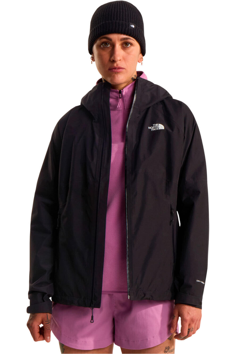 The North Face chaqueta softshell mujer W DIABLO DYNAMIC ZIP-IN JACKET vista detalle