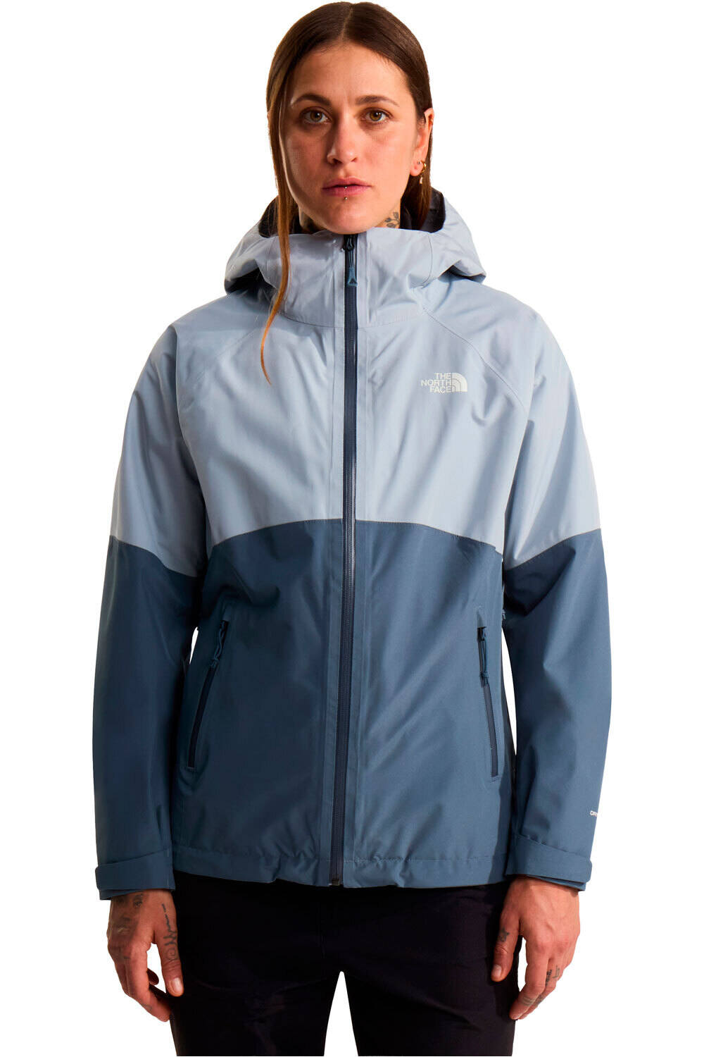 The North Face chaqueta softshell mujer W DIABLO DYNAMIC ZIP-IN JACKET vista frontal