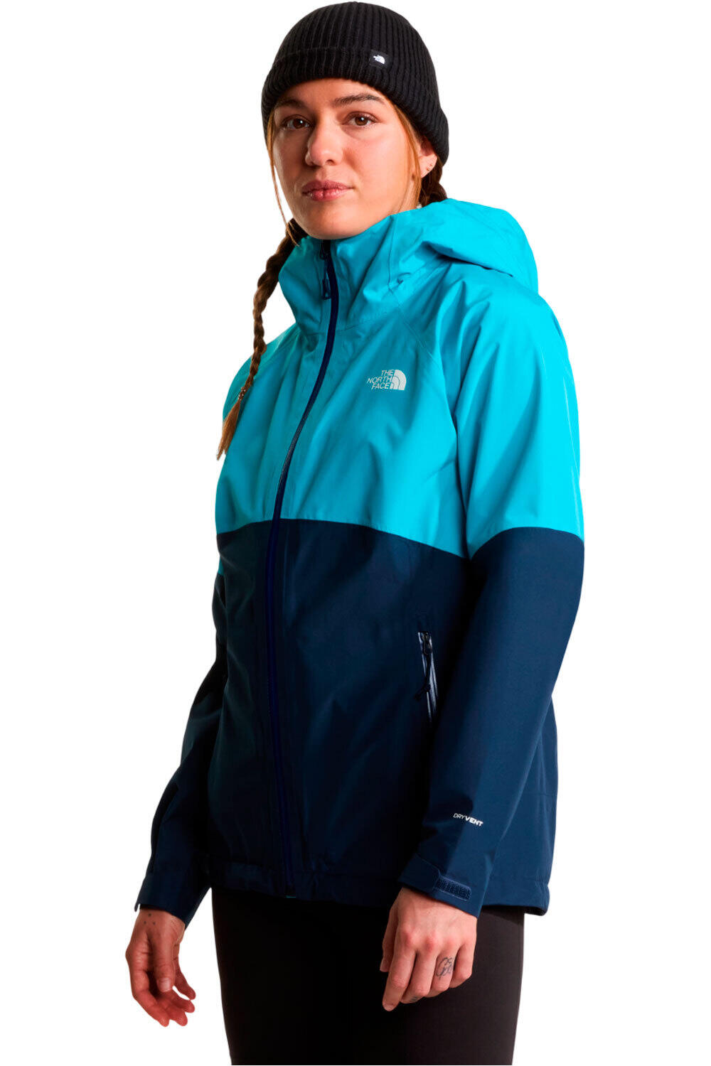The North Face chaqueta softshell mujer W DIABLO DYNAMIC ZIP-IN JACKET vista frontal