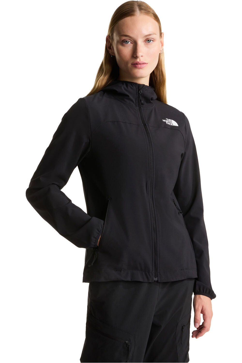 The North Face chaqueta softshell mujer W NIMBLE HOODIE 2 vista frontal