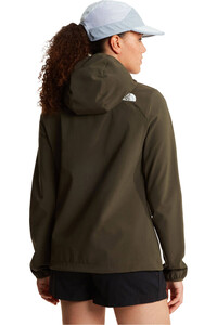 The North Face chaqueta softshell mujer W NIMBLE HOODIE 2 vista trasera