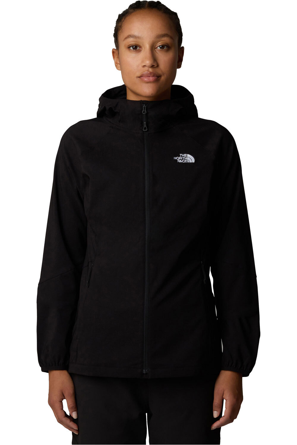 The North Face chaqueta softshell mujer W NIMBLE HOODIE vista frontal