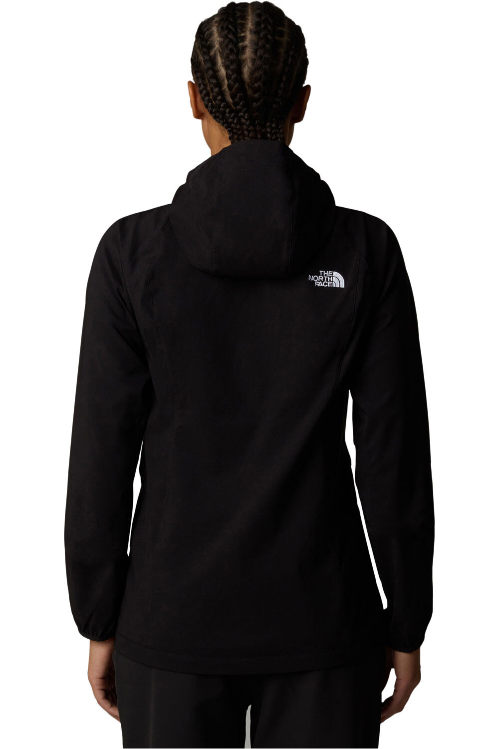 The North Face chaqueta softshell mujer W NIMBLE HOODIE vista trasera