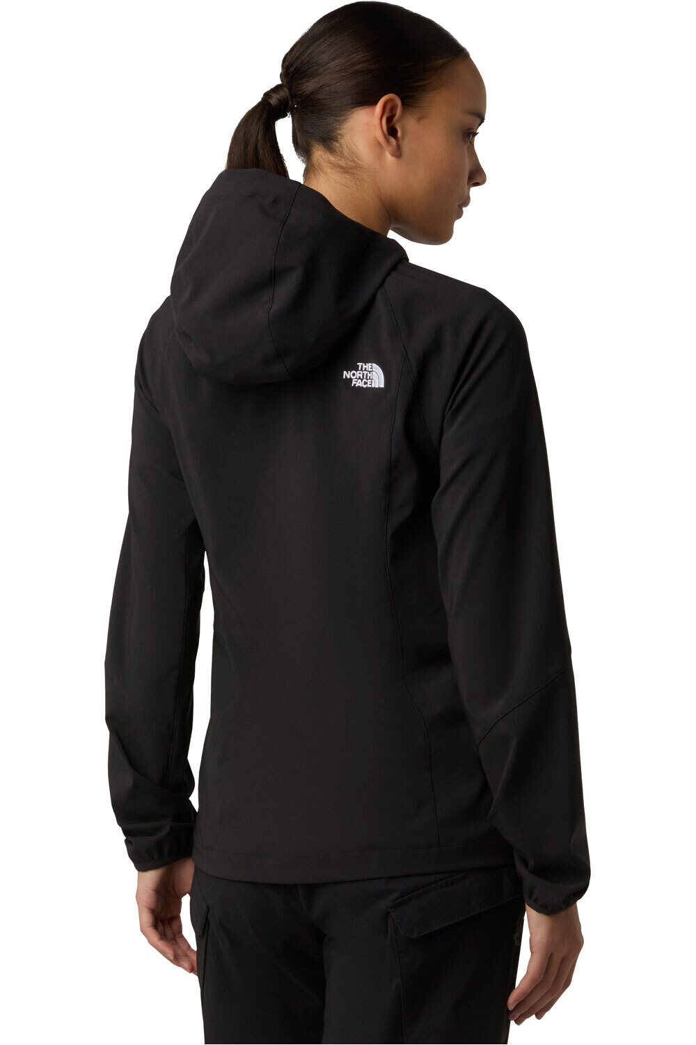 The North Face chaqueta softshell mujer W NIMBLE HOODIE vista trasera