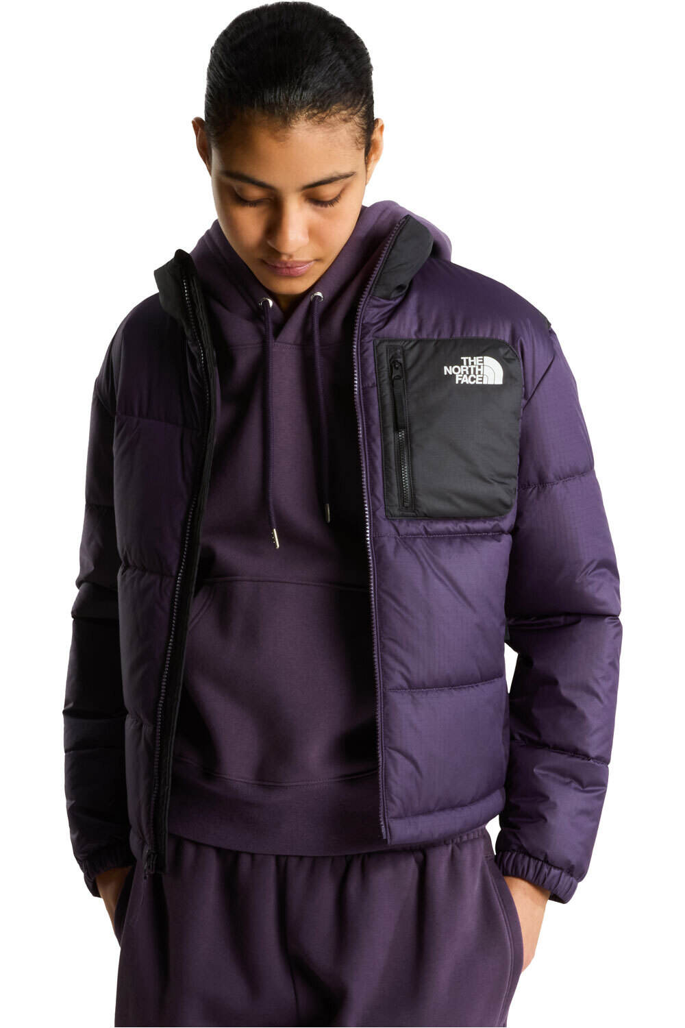 The North Face chaqueta softshell mujer W NUKETO SYNTH INS JACKET vista detalle