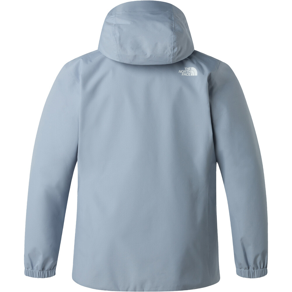 The North Face chaqueta softshell mujer W PLUS QUEST MONO SHELL vista trasera
