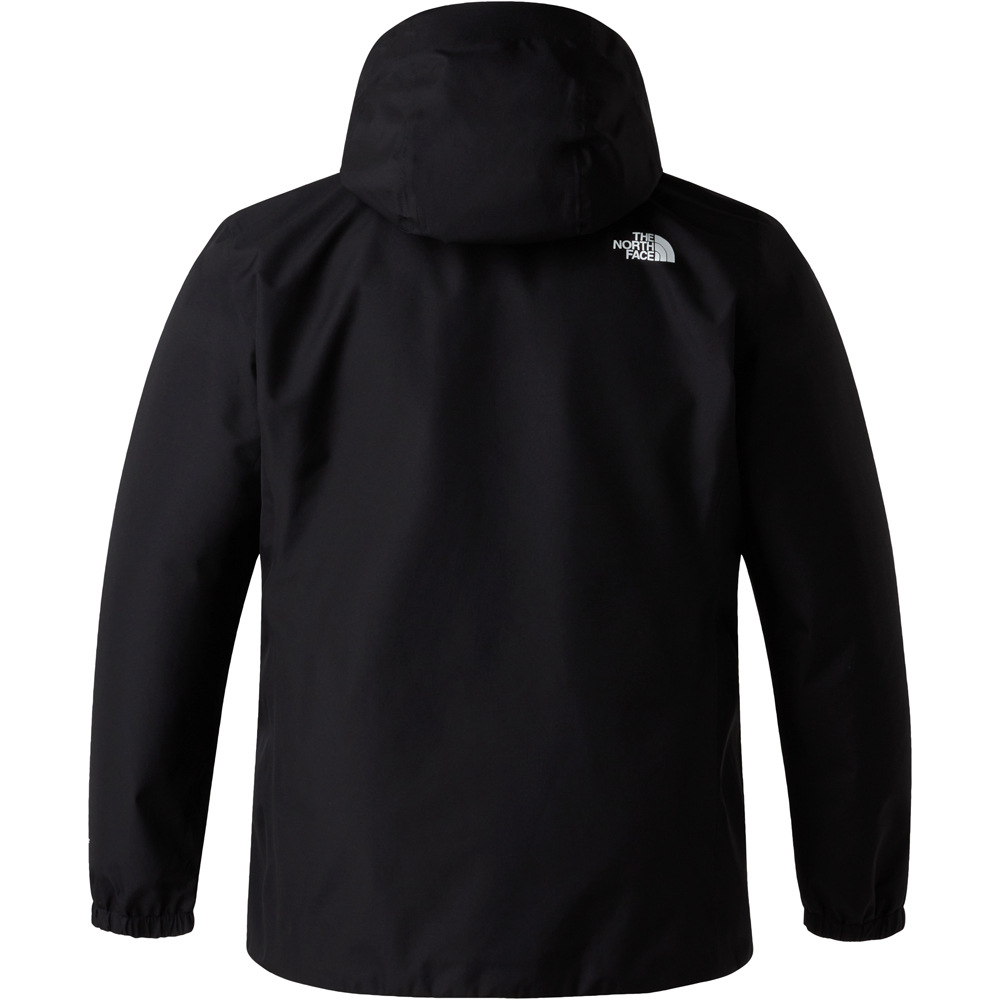 The North Face chaqueta softshell mujer W PLUS QUEST MONO SHELL vista trasera