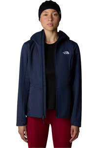The North Face chaqueta softshell mujer W QUEST HIGHLOFT SOFT SHELL JACKET vista detalle