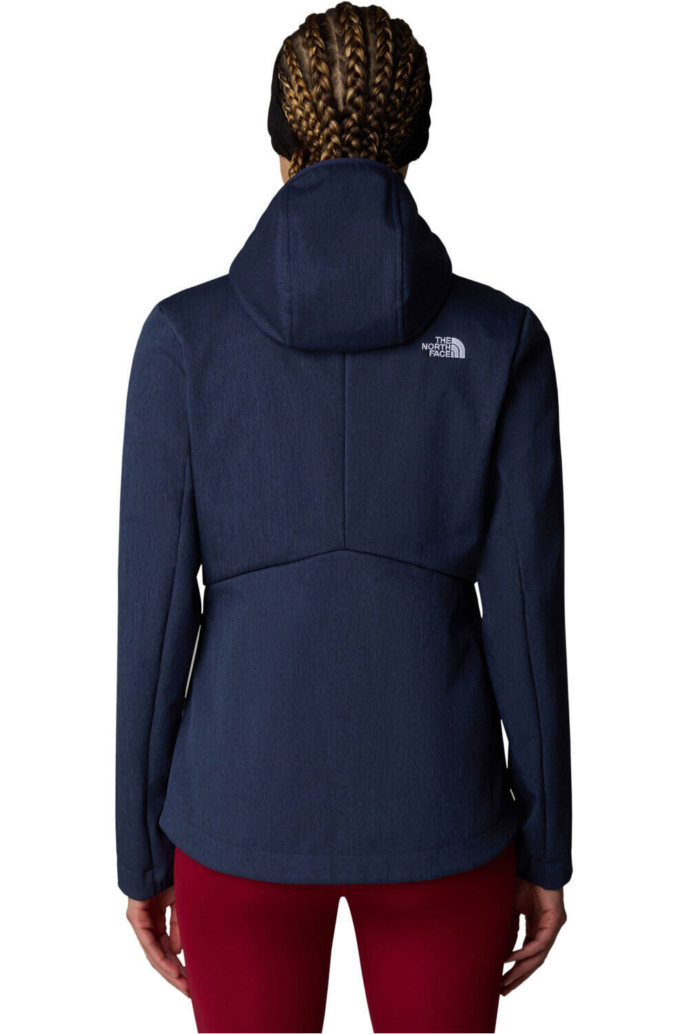 The North Face chaqueta softshell mujer W QUEST HIGHLOFT SOFT SHELL JACKET vista trasera
