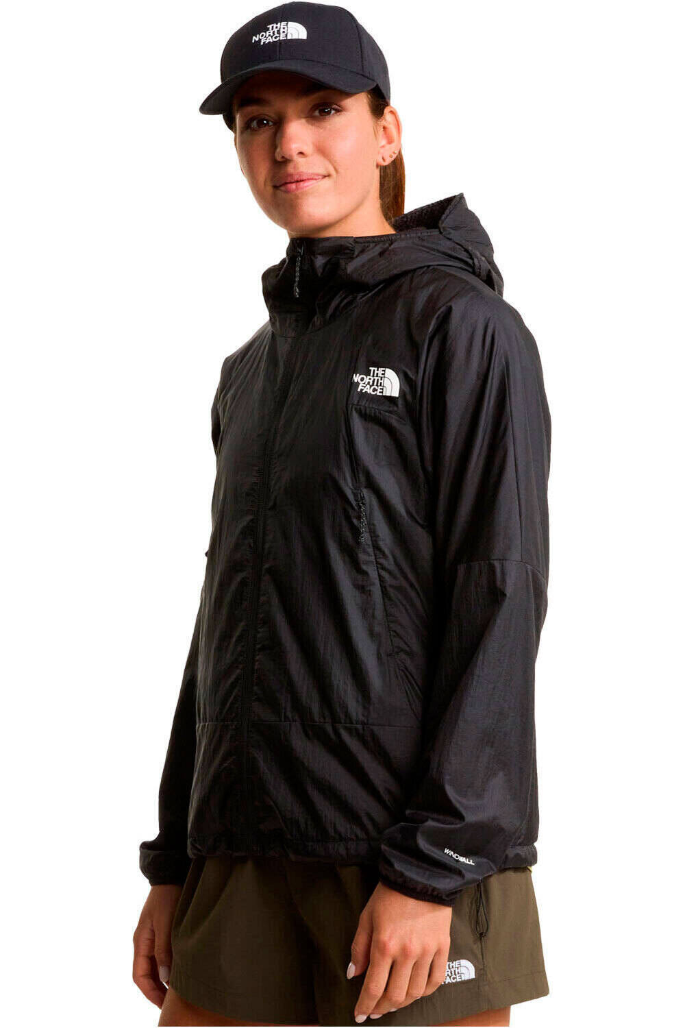 The North Face chaqueta softshell mujer W RIDGELITE FUTUREFLEECE WIND JACKET vista frontal
