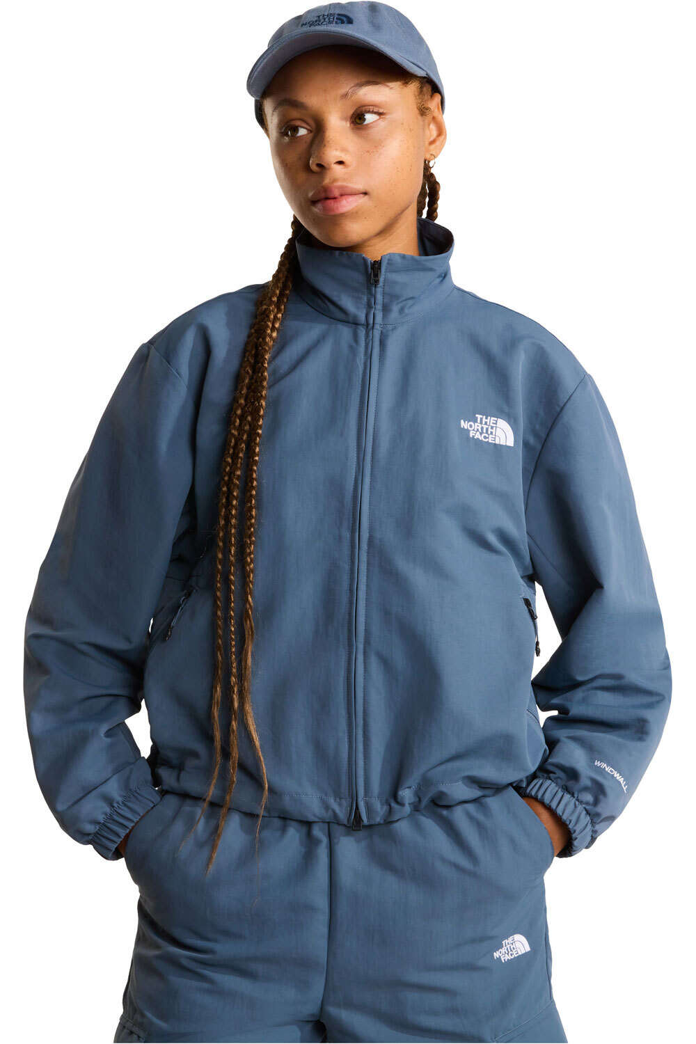 The North Face chaqueta softshell mujer W TNF EASY PACKABLE JACKET vista frontal