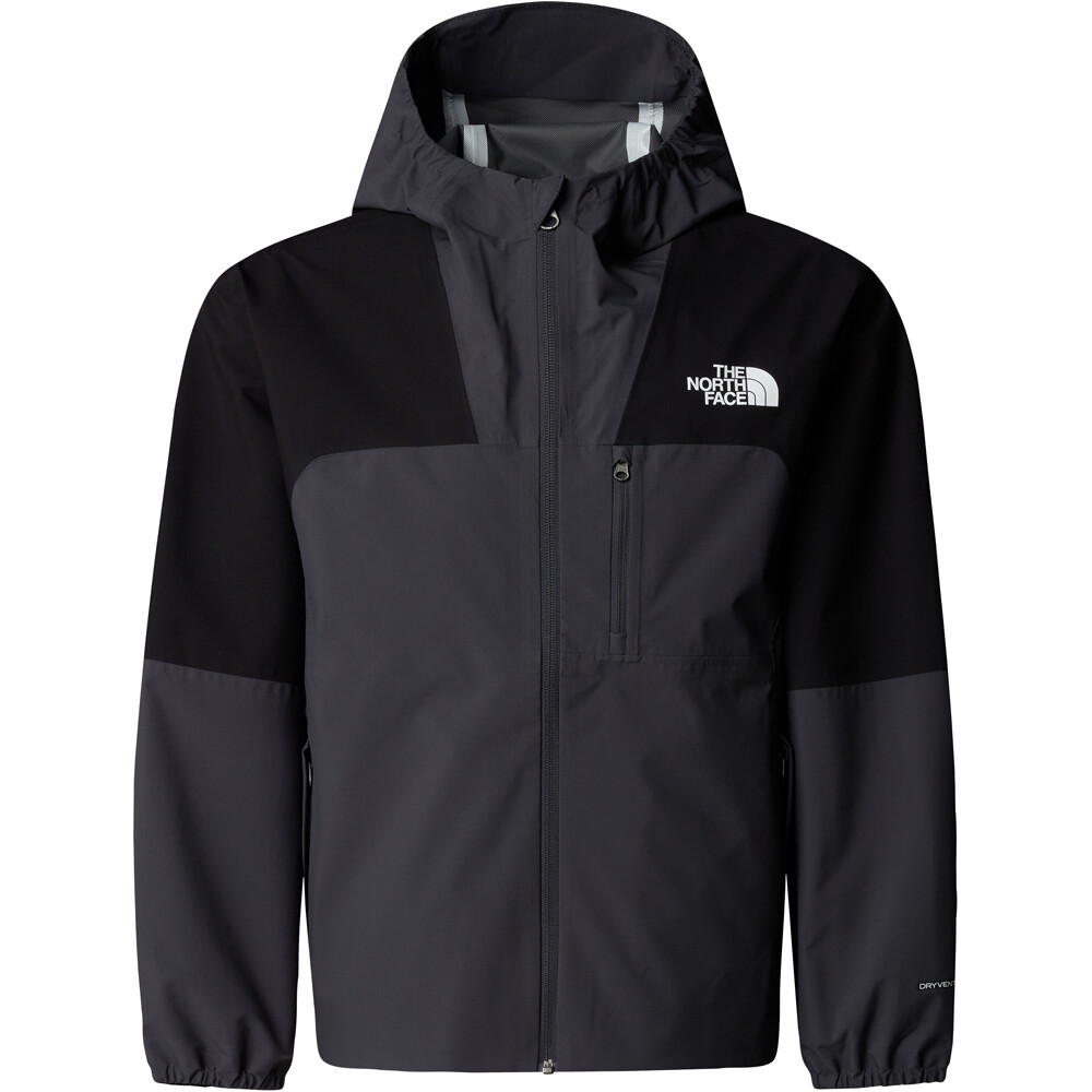 The North Face chaqueta softshell niño TEEN HIKE PACKABLE SHELL vista detalle