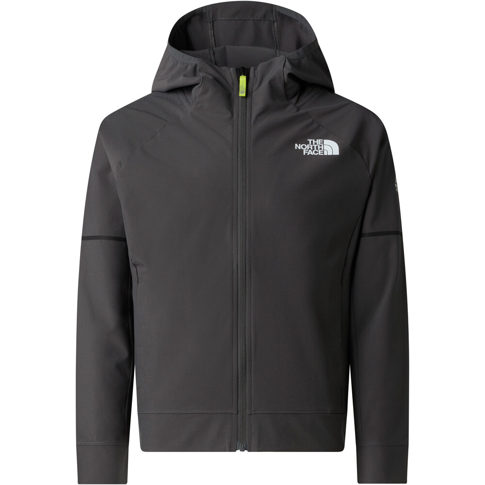 The North Face chaqueta softshell niño TEEN MOUNTAIN ATHLETICS WOVEN JACKET vista frontal