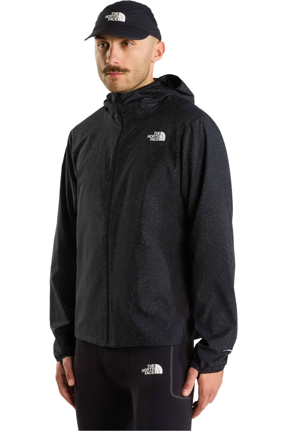 The North Face Chaqueta Trail Hombre M FONTANALES WIND JACKET REFLECTIVE vista frontal