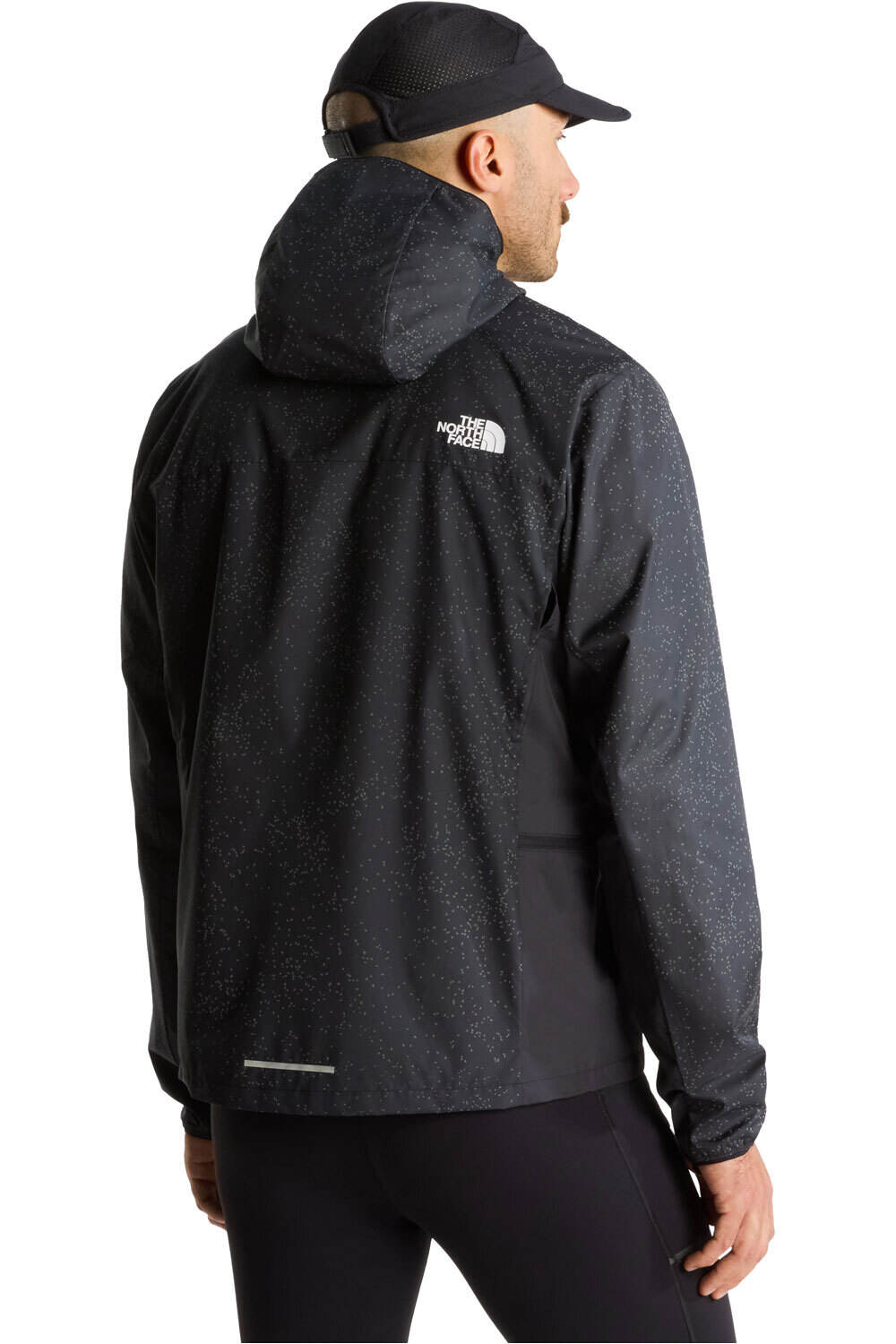 The North Face Chaqueta Trail Hombre M FONTANALES WIND JACKET REFLECTIVE vista trasera