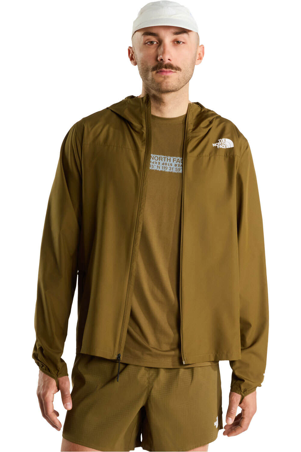 The North Face Chaqueta Trail Hombre M FONTANALES WIND JACKET vista detalle