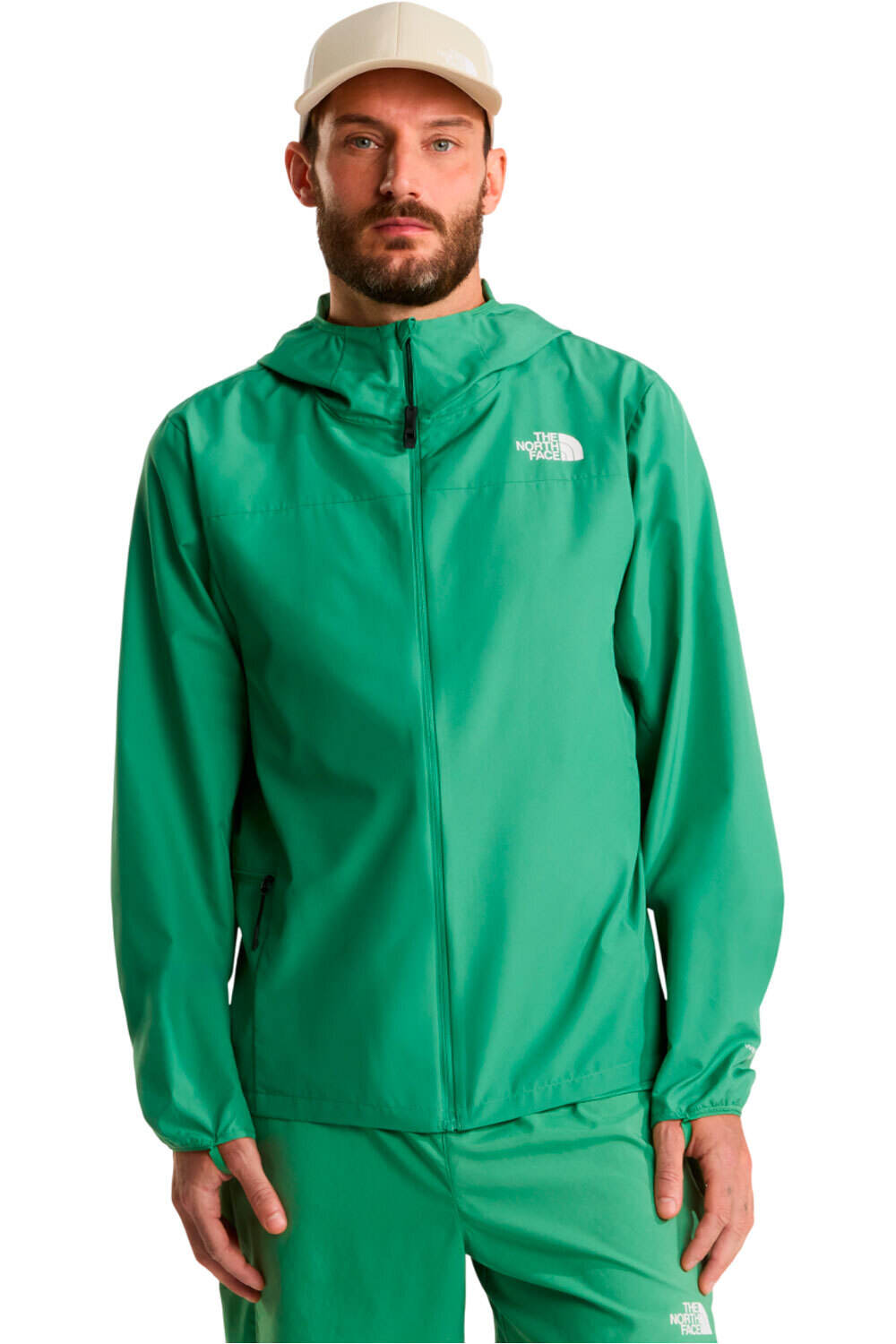 The North Face CHAQUETA TRAIL RUNNING HOMBRE M FONTANALES WIND JACKET vista frontal