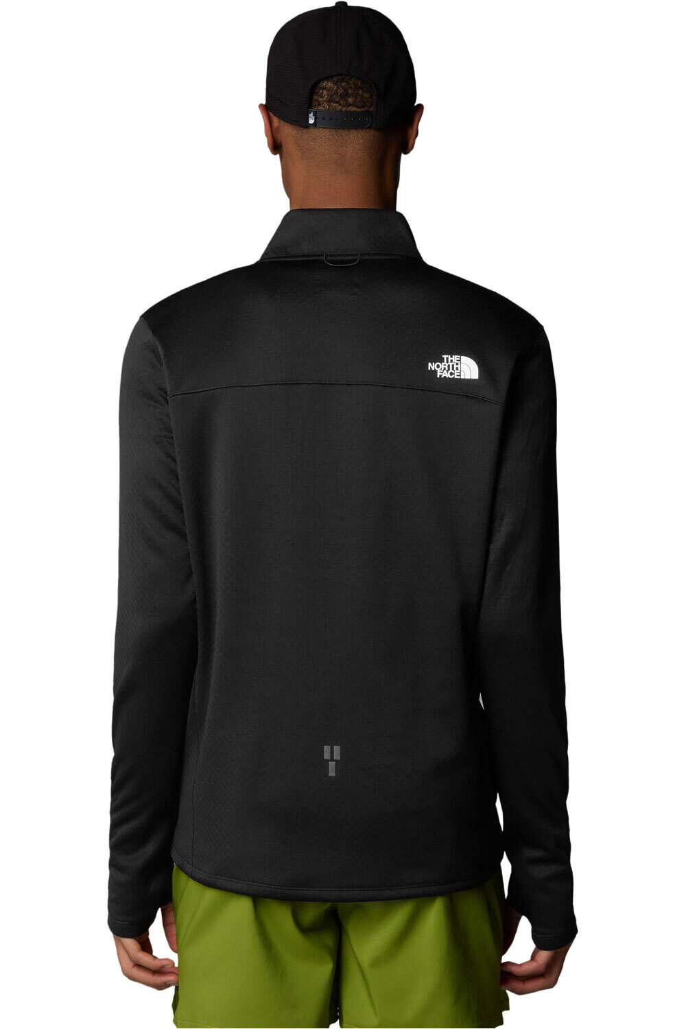The North Face CHAQUETA TRAIL RUNNING HOMBRE M WINTER WARM PRO 1/4 ZIP vista trasera