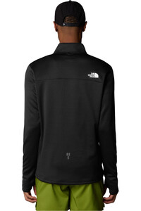 The North Face CHAQUETA TRAIL RUNNING HOMBRE M WINTER WARM PRO 1/4 ZIP vista trasera