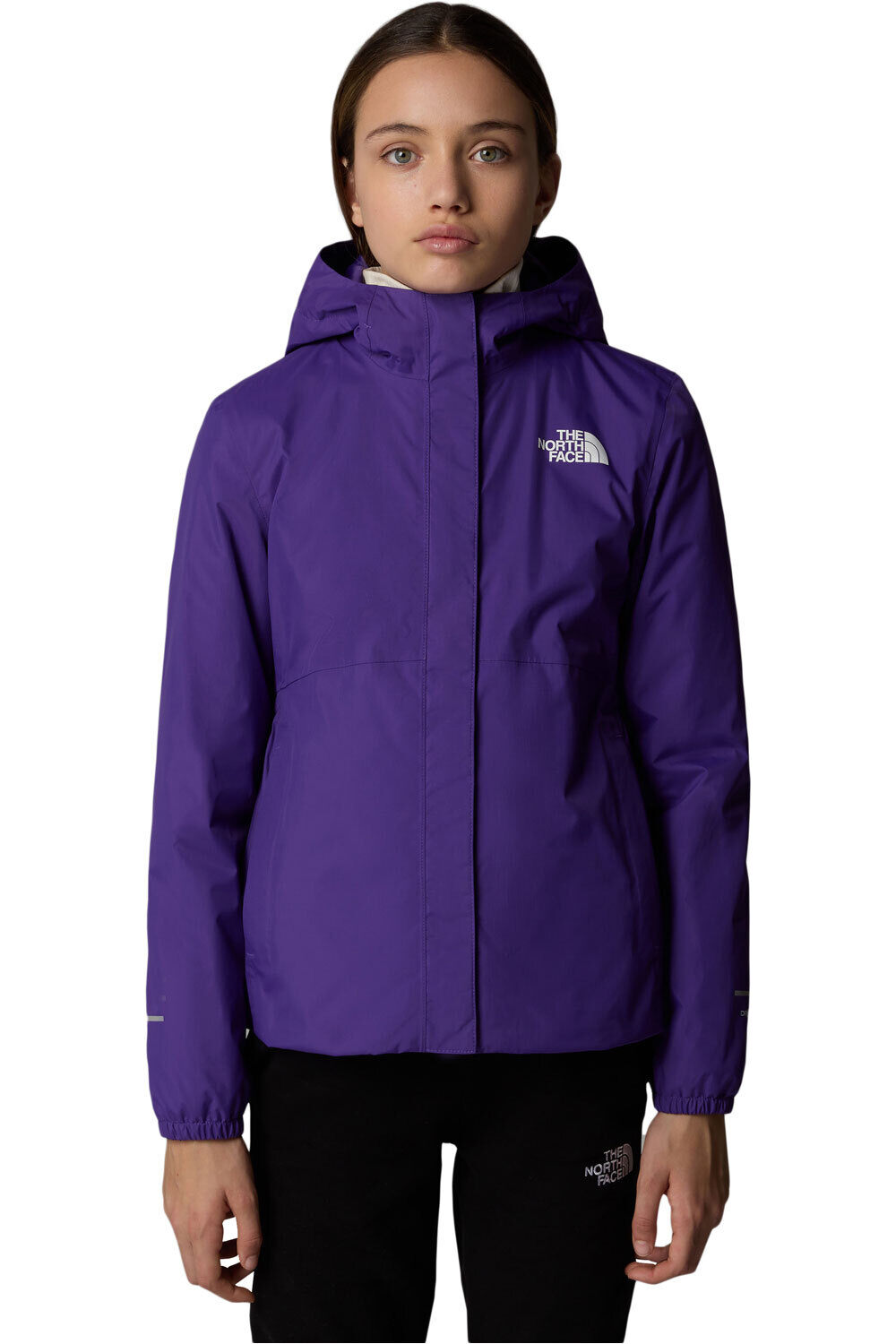 The North Face chubasquero impermeable niño G ANTORA RAIN JACKET vista frontal