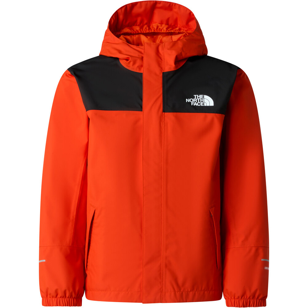 The North Face chubasquero niño B ANTORA RAIN JACKET vista detalle