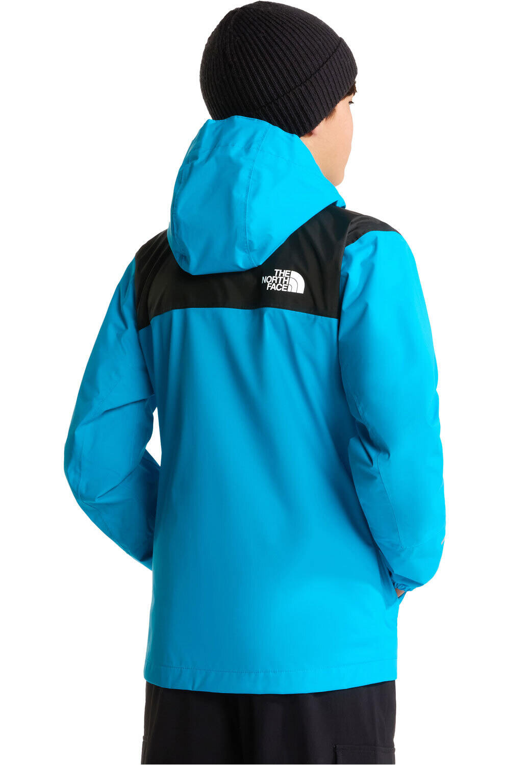 The North Face chubasquero niño B ANTORA RAIN JACKET vista trasera