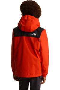 The North Face chubasquero niño B ANTORA RAIN JACKET vista trasera