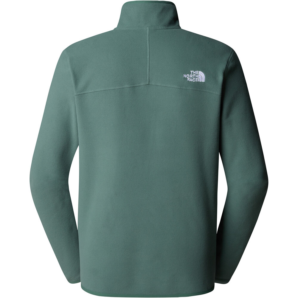 The North Face forro polar hombre M 100 GLACIER 1/4 ZIP 03