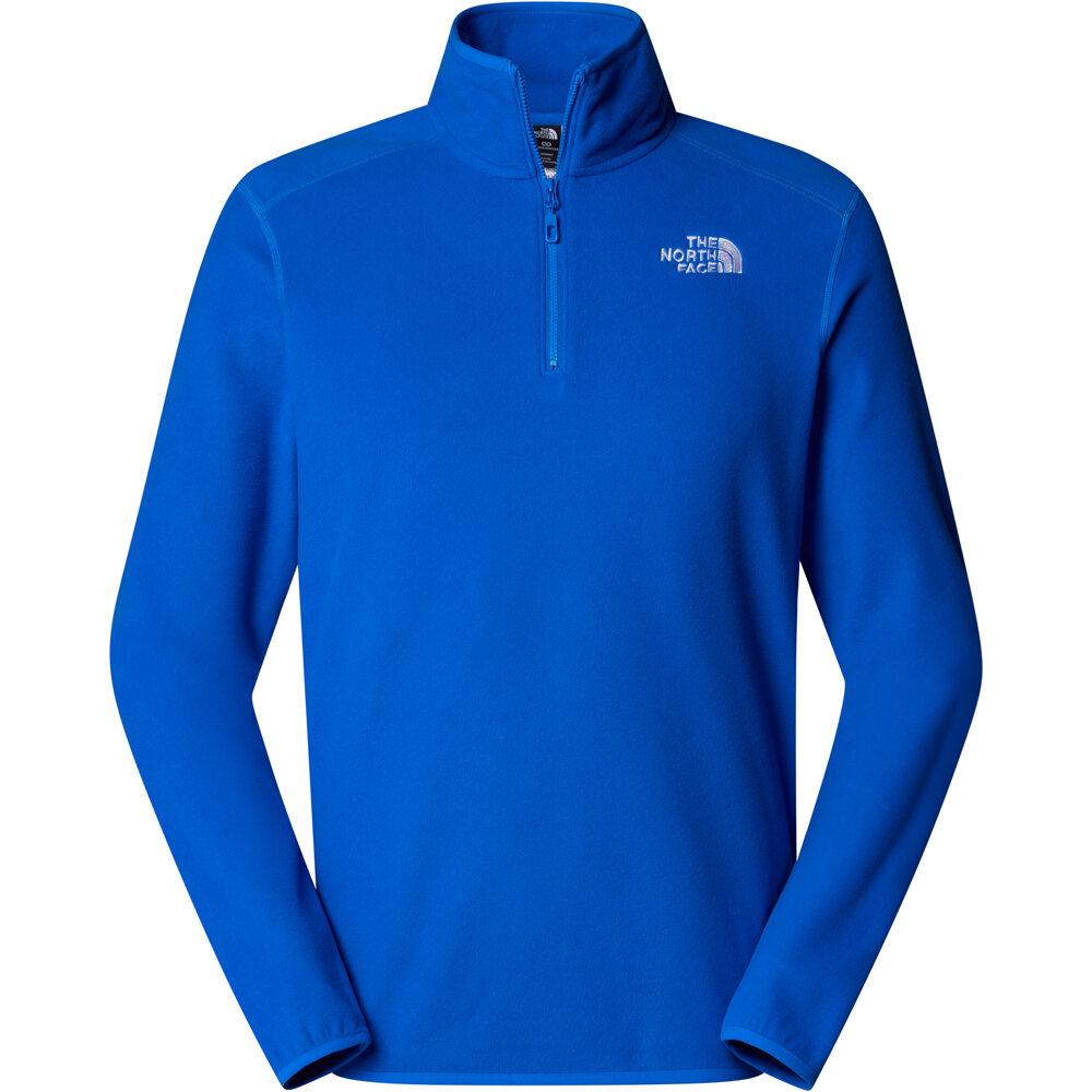 The North Face forro polar hombre M 100 GLACIER 1/4 ZIP vista frontal