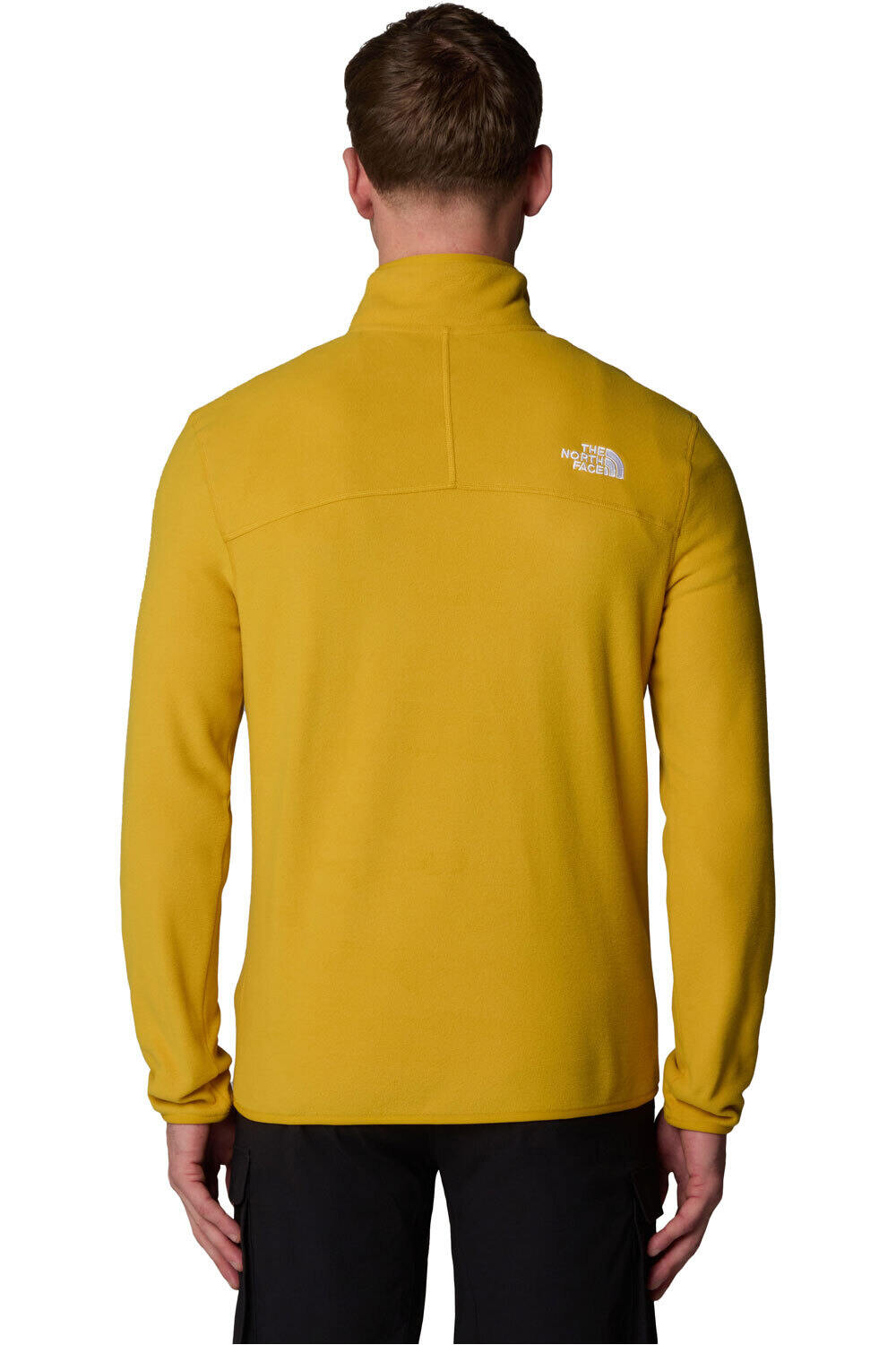 The North Face forro polar hombre M 100 GLACIER 1/4 ZIP vista trasera