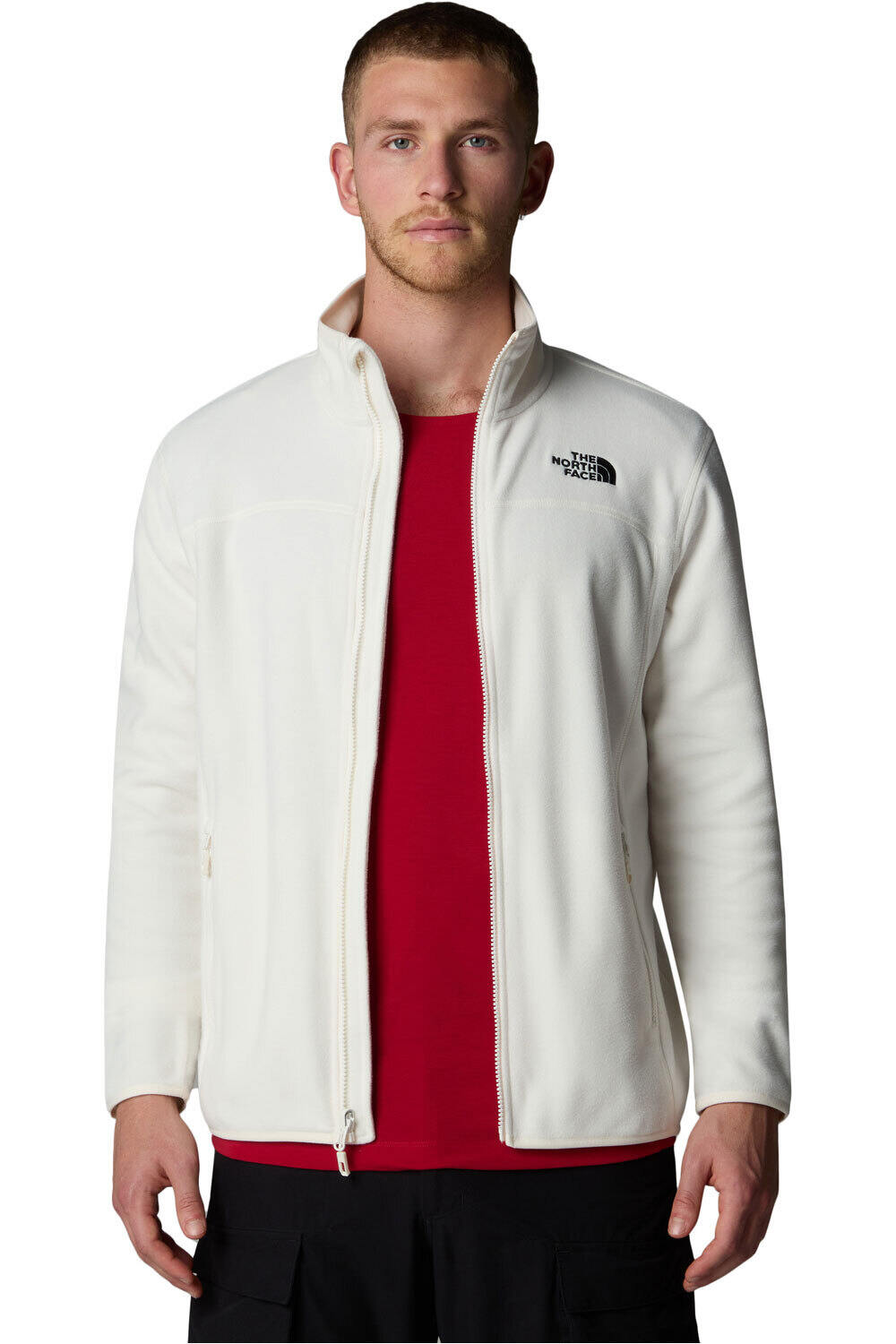 The North Face forro polar hombre M 100 GLACIER FULL ZIP vista detalle