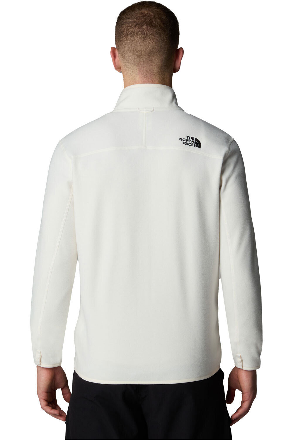 The North Face forro polar hombre M 100 GLACIER FULL ZIP vista trasera