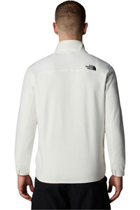 The North Face forro polar hombre M 100 GLACIER FULL ZIP vista trasera