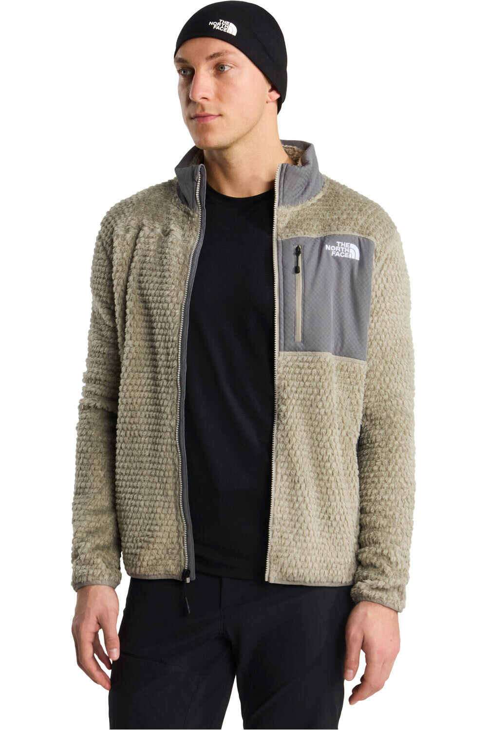 The North Face forro polar hombre M ALPEDGE JACKET vista detalle