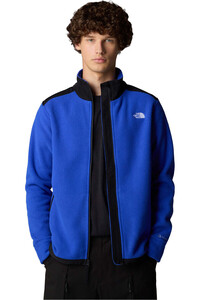 The North Face forro polar hombre M ALPINE POLARTEC 200 FZ JACKET vista detalle