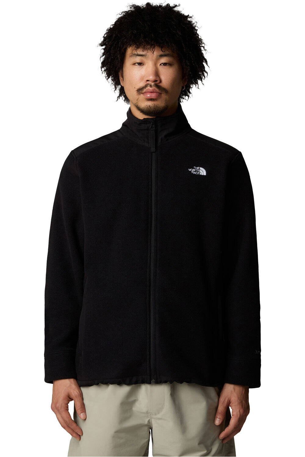 The North Face forro polar hombre M ALPINE POLARTEC 200 FZ JACKET vista frontal