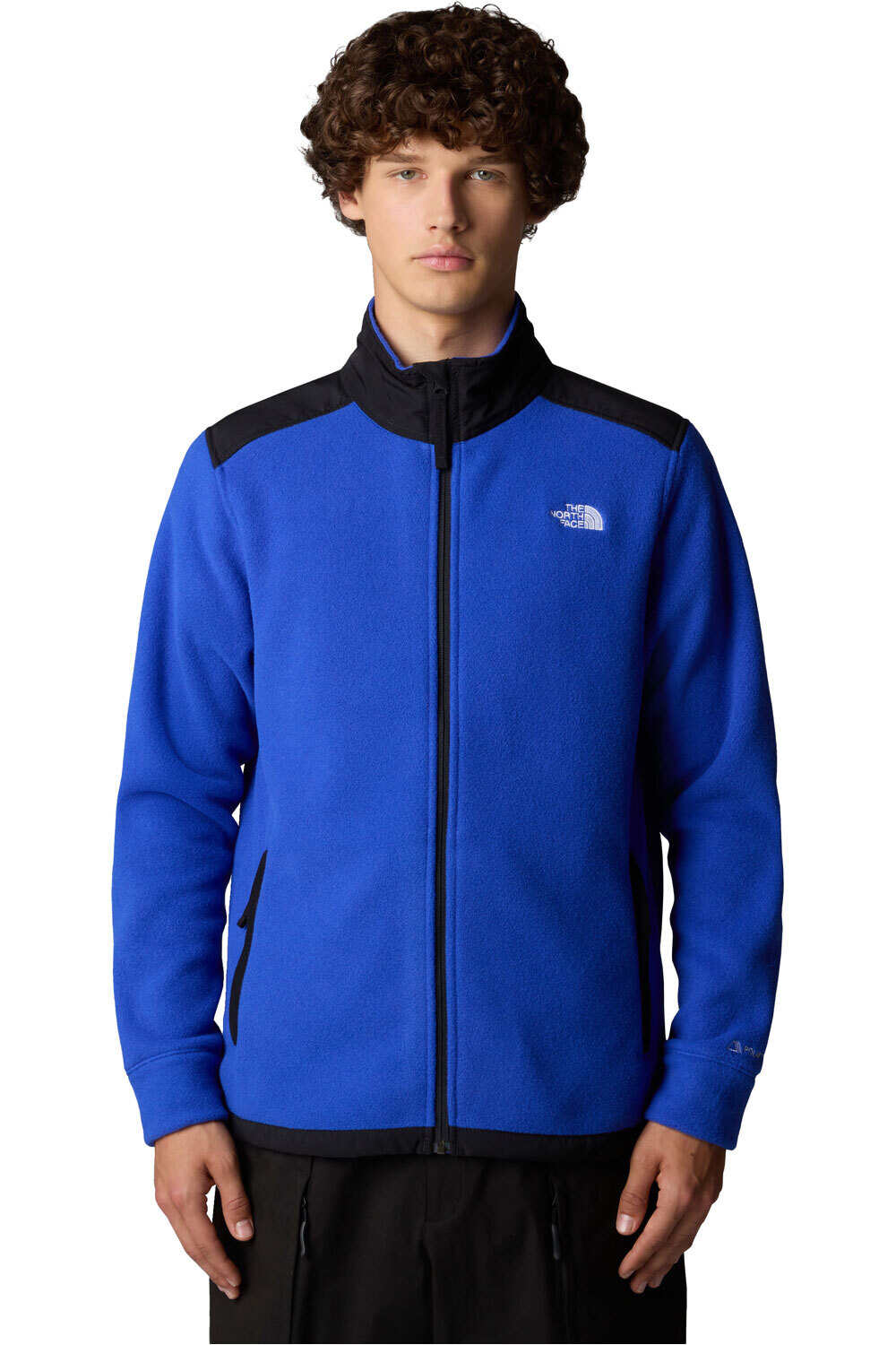 The North Face forro polar hombre M ALPINE POLARTEC 200 FZ JACKET vista frontal