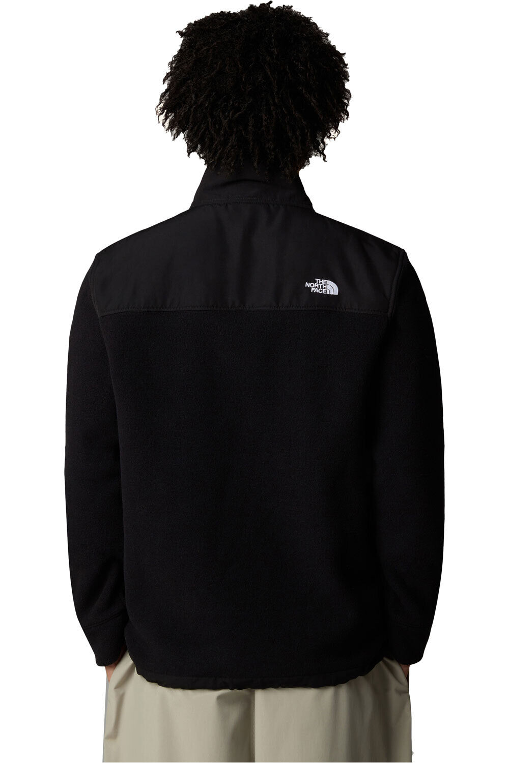 The North Face forro polar hombre M ALPINE POLARTEC 200 FZ JACKET vista trasera