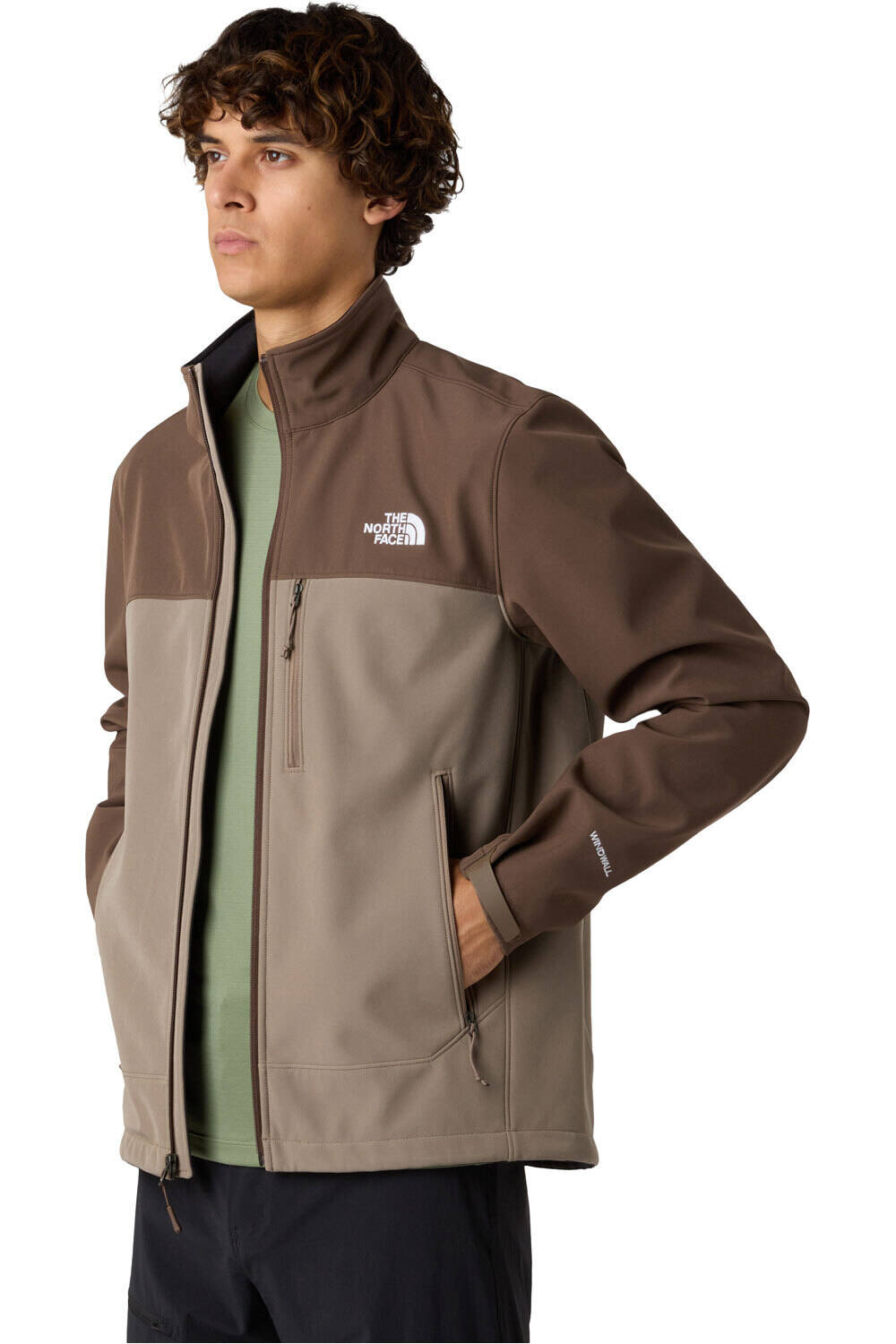 The North Face forro polar hombre M APEX BIONIC JACKET vista detalle