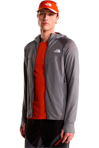 The North Face forro polar hombre M BOLT POLARTEC HOODIE vista trasera