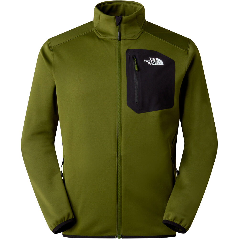 The North Face forro polar hombre M CREST FZ vista detalle