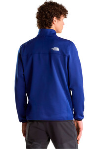 The North Face forro polar hombre M CREST FZ vista trasera