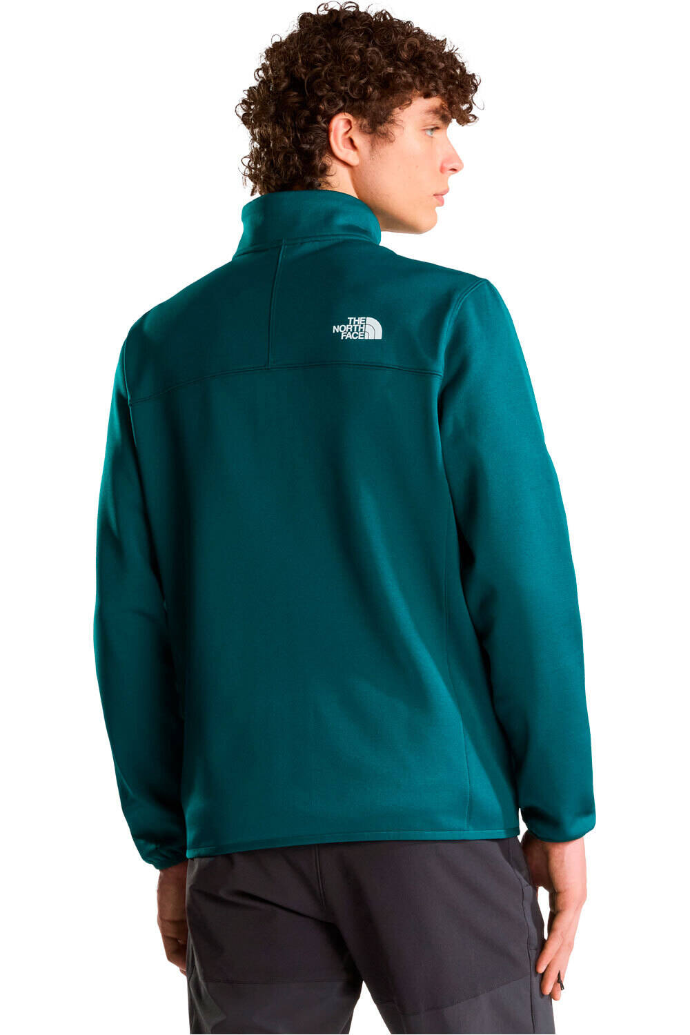 The North Face forro polar hombre M CREST FZ vista trasera